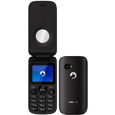 Celular Positivo P40, 1.8”, Bluetooth, Câmera VGA com Flash, 32MB - Preto Menor preço em Celular Positivo P40, 1.8”, Bluetooth, Câmera VGA com Flash, 32MB - Preto
