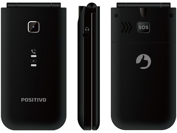 Celular Positivo P50 Flip Dual Chip 32MB 2G - Rádio FM Bluetooth Desbloqueado Menor preço em Celular Positivo P50 Flip Dual Chip 32MB 2G - Rádio FM Bluetooth Desbloqueado