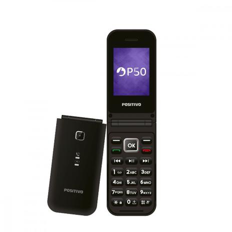 Celular Positivo P50 Tela 2,4 Polegadas 32MB RAM Menor preço em Celular Positivo P50 Tela 2,4 Polegadas 32MB RAM