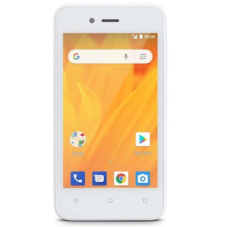 Celular Smartphone Multilaser Quad Core 4” 8GB 5MP Android 8.1 GO MS40G P9071 Branco Menor preço em Celular Smartphone Multilaser Quad Core 4” 8GB 5MP Android 8.1 GO MS40G P9071 Branco