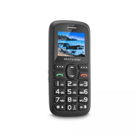 Celular Vita Dual Chip Tela 1,8” USB e Bluetooth Preto Multi - Multilaser Menor preço em Celular Vita Dual Chip Tela 1,8” USB e Bluetooth Preto Multi - Multilaser