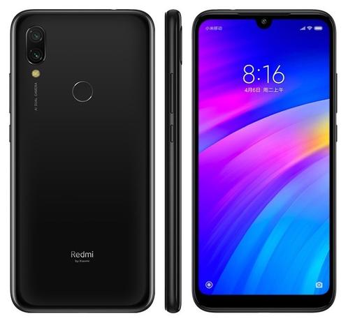 Celular Xiaomi Redmi 7 16gb 2gb Dual Global + Capa - Preto Menor preço em Celular Xiaomi Redmi 7 16gb 2gb Dual Global + Capa - Preto