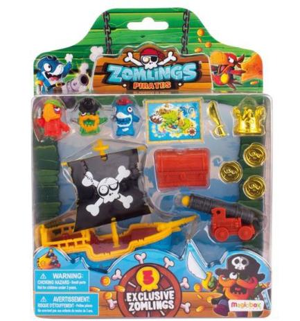 Cenario Tematico (playset) Zomlings Playset Navio Pirata Un - Fun Menor preço em Cenario Tematico (playset) Zomlings Playset Navio Pirata Un - Fun