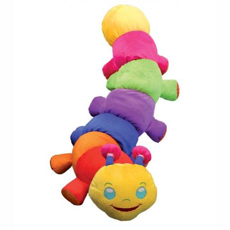 Centopéia de Pelúcia - 90 cm - Multicolorido - Papo de Pano é boa?