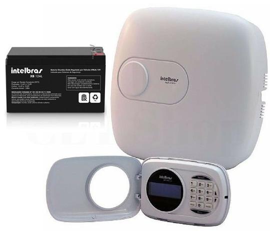 Central de alarme Com Bateria Para Comercio Intelbras Kit 4 Menor preço em Central de alarme Com Bateria Para Comercio Intelbras Kit 4