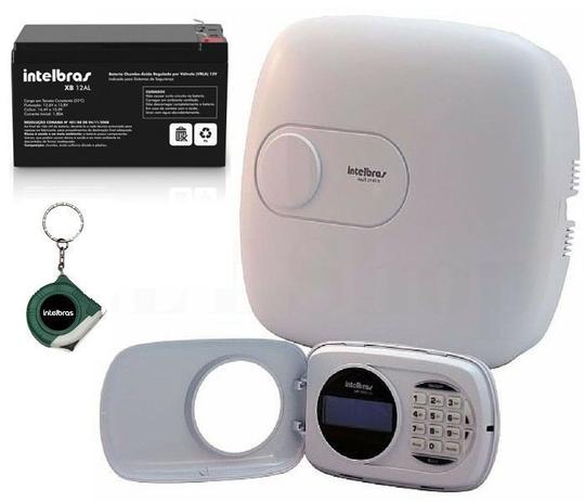 Central de alarme Com Bateria Residencial Casa Intelbras Kit 4 Menor preço em Central de alarme Com Bateria Residencial Casa Intelbras Kit 4