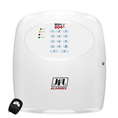 Central De Alarme Residencial Discadora Gsm Brisa Cell 804 Jfl - Jfl Alarmes Menor preço em Central De Alarme Residencial Discadora Gsm Brisa Cell 804 Jfl - Jfl Alarmes