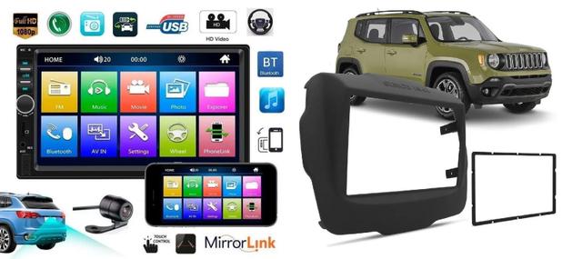 Central Kit Multimidia Radio Som Jeep Renegade 2015 2016 2017 2018 2019 2020 21 - Volauto Menor preço em Central Kit Multimidia Radio Som Jeep Renegade 2015 2016 2017 2018 2019 2020 21 - Volauto