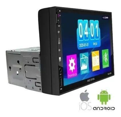 Central Multimídia 1 Din Mp5 Bluetooth Espelhamento Usb Sd - First Option é boa?
