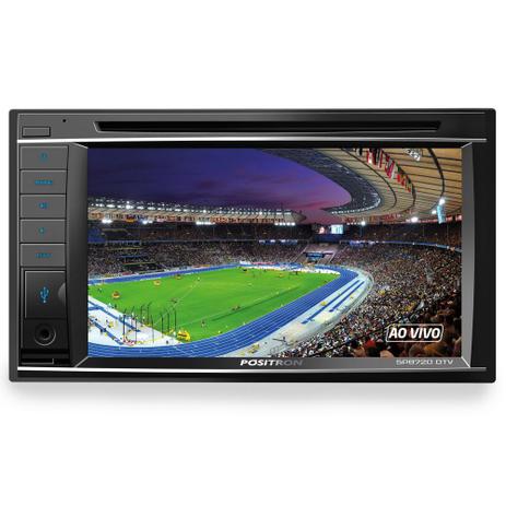Central Multimídia 2 DIN Pósitron SP8720 DTV Bluetooth USB Controle Menor preço em Central Multimídia 2 DIN Pósitron SP8720 DTV Bluetooth USB Controle