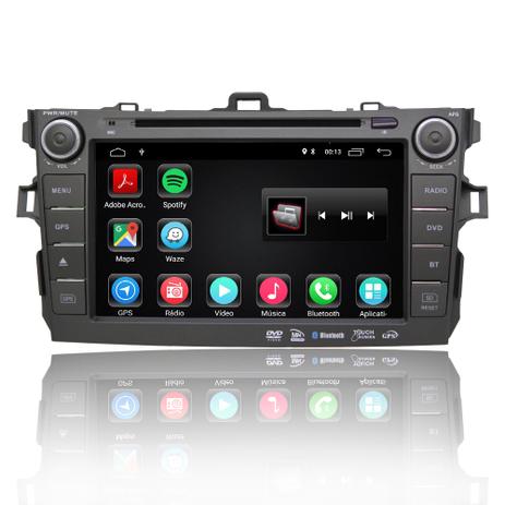 Central Multimídia Corolla 2009 2010 2011 2012 Sistema Android 8.1 - Voolt Menor preço em Central Multimídia Corolla 2009 2010 2011 2012 Sistema Android 8.1 - Voolt