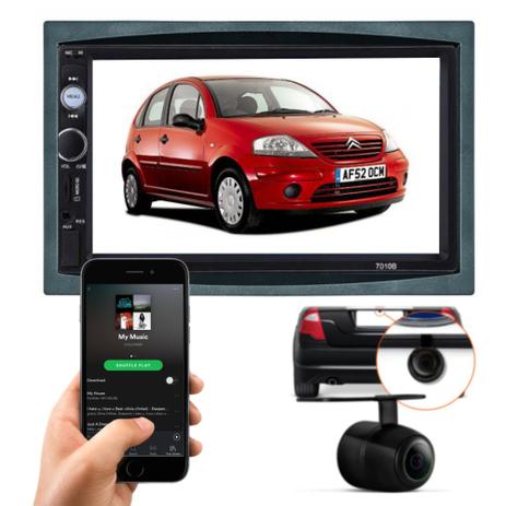 Central Multimidia Dvd Citroen C3 + Moldura 2 Din + Brinde - Multi Marcas Menor preço em Central Multimidia Dvd Citroen C3 + Moldura 2 Din + Brinde - Multi Marcas