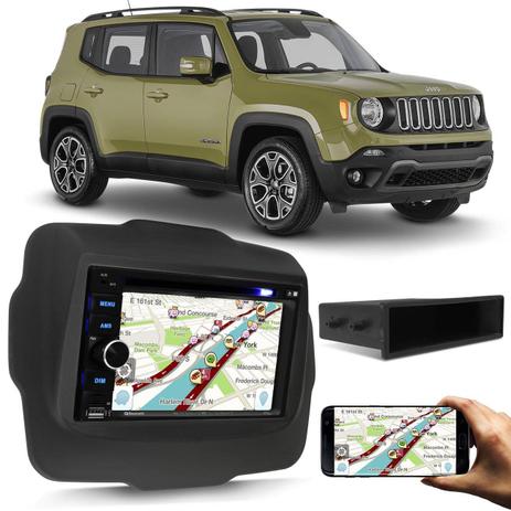 Central Multimídia Evolve Light 6,2 Pol Espelhamento Celular + Moldura Jeep Preto Fosco 15 a 17 - Prime Menor preço em Central Multimídia Evolve Light 6,2 Pol Espelhamento Celular + Moldura Jeep Preto Fosco 15 a 17 - Prime