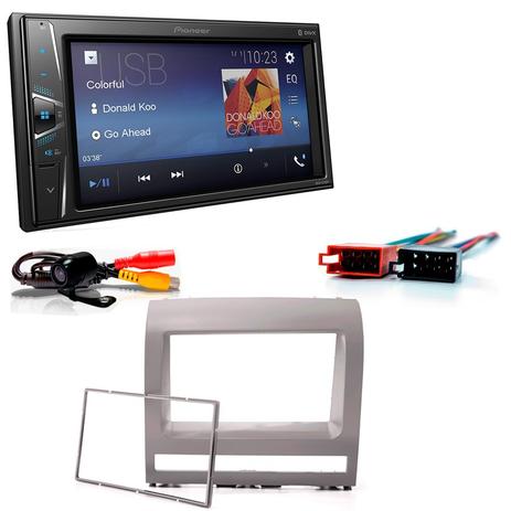 Central Multimidia Fiat Idea 2005 a 2012 Painel Novo com Pioneer MVH G218BT e Camera de Re Menor preço em Central Multimidia Fiat Idea 2005 a 2012 Painel Novo com Pioneer MVH G218BT e Camera de Re