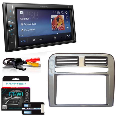 Central Multimidia Fiat Punto 2008 a 2012 com Pioneer MVH G218BT e Moldura Cinza Sequest Menor preço em Central Multimidia Fiat Punto 2008 a 2012 com Pioneer MVH G218BT e Moldura Cinza Sequest
