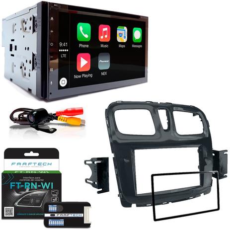 Central Multimidia Fiat Renault Sandero 2015 em Diante com Multilaser Evolve X, Camera de Re, Moldura Preta, Interface, Chicote e Adaptador de Antena Menor preço em Central Multimidia Fiat Renault Sandero 2015 em Diante com Multilaser Evolve X, Camera de Re, Moldura Preta, Interface, Chicote e Adaptador de Antena