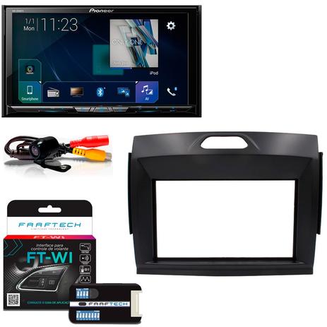 Central Multimídia Ford Ranger 2016 em Diante com Pioneer AVH Z9180TV, Câmera De Ré Menor preço em Central Multimídia Ford Ranger 2016 em Diante com Pioneer AVH Z9180TV, Câmera De Ré