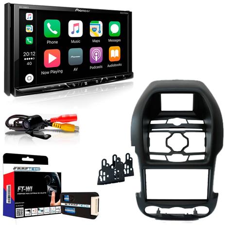 Menor preço em Central Multimídia Ford Ranger Nova 2013 a 2016 com Pioneer AVH Z5180TV, Câmera De Ré