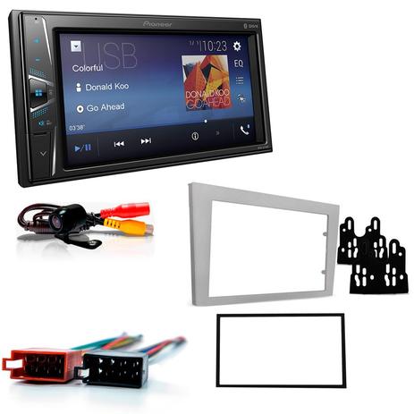 Central Multimidia GM Meriva 2003 a 2012 com Pioneer MVH G218BT e Camera de Re Menor preço em Central Multimidia GM Meriva 2003 a 2012 com Pioneer MVH G218BT e Camera de Re