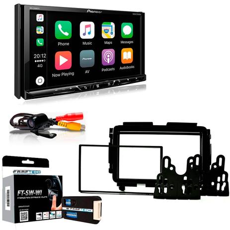 Central Multimídia Honda HRV 2015 a 2017 com Pioneer AVH Z5180TV, Câmera De Ré e Moldura Menor preço em Central Multimídia Honda HRV 2015 a 2017 com Pioneer AVH Z5180TV, Câmera De Ré e Moldura