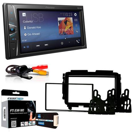 Central Multimidia Honda HRV 2015 a 2017 com Pioneer MVH G218BT e Camera de Re Menor preço em Central Multimidia Honda HRV 2015 a 2017 com Pioneer MVH G218BT e Camera de Re