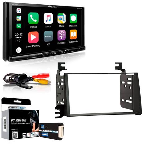 Central Multimídia Hyundai Azera 2008 a 2011 com Pioneer AVH Z5180TV e Câmera De Ré Menor preço em Central Multimídia Hyundai Azera 2008 a 2011 com Pioneer AVH Z5180TV e Câmera De Ré