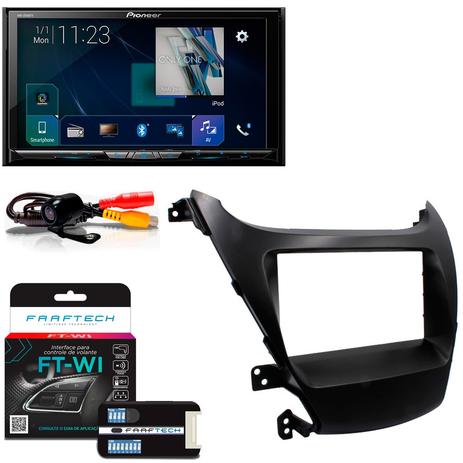 Menor preço em Central Multimídia Hyundai Elantra 2014 em Diante com Pioneer AVH Z9180TV, Câmera De Ré