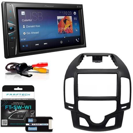 Central Multimidia Hyundai i30 2008 a 2012 Ar Digital com Pioneer MVH G218BT e Camera Menor preço em Central Multimidia Hyundai i30 2008 a 2012 Ar Digital com Pioneer MVH G218BT e Camera