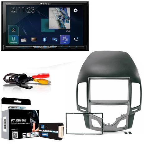 Central Multimídia Hyundai I30 Ar Digital 2009 a 2012 com Pioneer AVH Z9180TV e Câmera De Ré Menor preço em Central Multimídia Hyundai I30 Ar Digital 2009 a 2012 com Pioneer AVH Z9180TV e Câmera De Ré