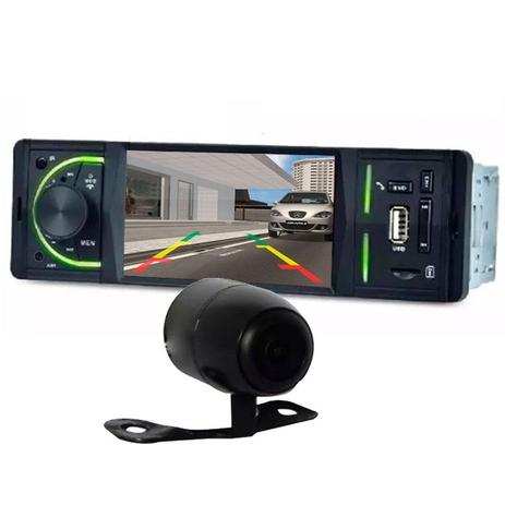 Central Multimídia Mp5 Automotivo Veicular USB Bluetooth Radio FM Tela 4 + Câmera De Re Borboleta - Exbox Menor preço em Central Multimídia Mp5 Automotivo Veicular USB Bluetooth Radio FM Tela 4 + Câmera De Re Borboleta - Exbox