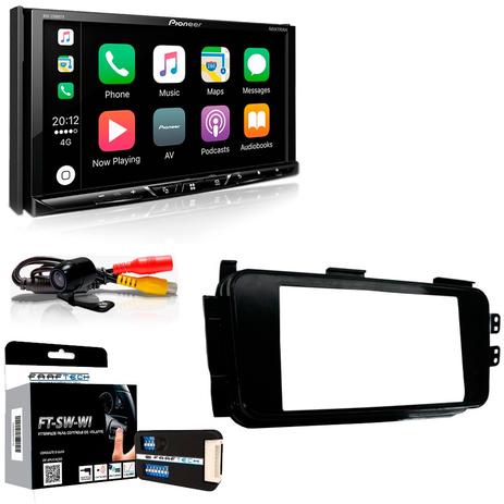 Central Multimídia Nissan Kicks 2016 em Diante com Pioneer AVH Z5180TV e Câmera De Ré Menor preço em Central Multimídia Nissan Kicks 2016 em Diante com Pioneer AVH Z5180TV e Câmera De Ré