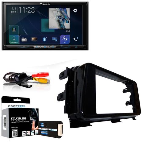 Central Multimídia Nissan Kicks 2016 em Diante com Pioneer AVH Z9180TV e Câmera De Ré Menor preço em Central Multimídia Nissan Kicks 2016 em Diante com Pioneer AVH Z9180TV e Câmera De Ré
