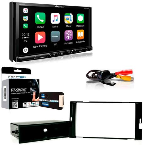 Central Multimídia Nissan Sentra 2014 a 2015 com Pioneer AVH Z5180TV, Câmera De Ré e Moldura Menor preço em Central Multimídia Nissan Sentra 2014 a 2015 com Pioneer AVH Z5180TV, Câmera De Ré e Moldura