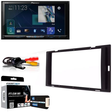 Central Multimídia Nissan Versa 2014 a 2015 com Pioneer AVH Z9180TV e Câmera De Ré Menor preço em Central Multimídia Nissan Versa 2014 a 2015 com Pioneer AVH Z9180TV e Câmera De Ré