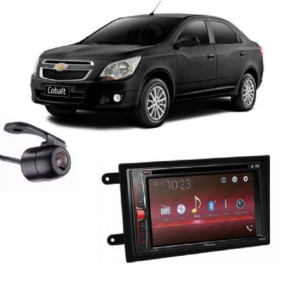 Central Multimídia Pioneer AVH-A208BT + Moldura 2 Din + Câmera Ré Cobalt - Central pioneer é boa?