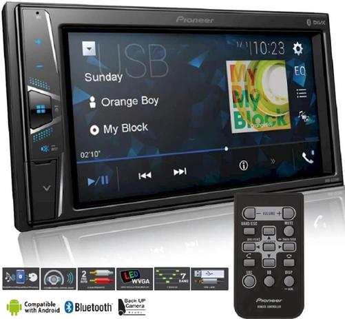 Central Multimídia Pioneer Dmh-G228bt Touch Usb Bluetooth Menor preço em Central Multimídia Pioneer Dmh-G228bt Touch Usb Bluetooth