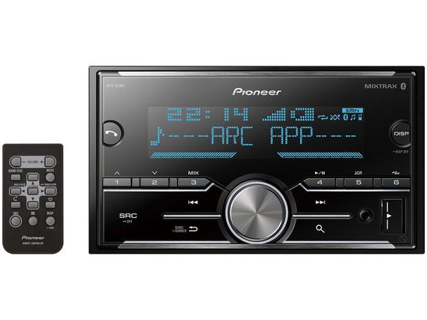 Central Multimídia Pioneer MVH-S618BT LCD - Bluetooth USB Auxiliar Menor preço em Central Multimídia Pioneer MVH-S618BT LCD - Bluetooth USB Auxiliar