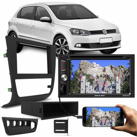 Central Multimídia Shutt Dakota 6.2” Bluetooth Espelhamento Android + Moldura Gol Voyage Saveiro G6 Menor preço em Central Multimídia Shutt Dakota 6.2” Bluetooth Espelhamento Android + Moldura Gol Voyage Saveiro G6