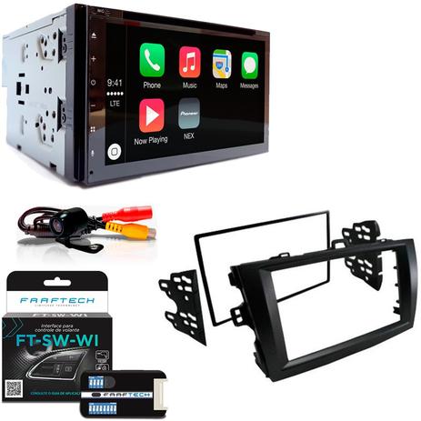 Central Multimidia Toyota Corolla 2009 a 2011 com Multilaser Evolve X, Camera de Re, Moldura Preta, Interface e Adaptador de Antena Menor preço em Central Multimidia Toyota Corolla 2009 a 2011 com Multilaser Evolve X, Camera de Re, Moldura Preta, Interface e Adaptador de Antena