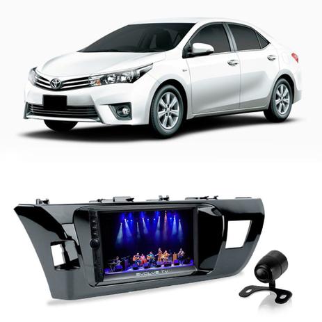Central Multimídia Toyota Corolla 2015 a 2017 TV Digital Espelhamento iOS Android 7 Polegadas BT USB + Câmera de Ré - GOLD Menor preço em Central Multimídia Toyota Corolla 2015 a 2017 TV Digital Espelhamento iOS Android 7 Polegadas BT USB + Câmera de Ré - GOLD