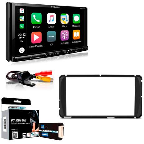 Central Multimídia Toyota Etios 2012 A 2015 com Pioneer AVH Z5180TV e Câmera De Ré Menor preço em Central Multimídia Toyota Etios 2012 A 2015 com Pioneer AVH Z5180TV e Câmera De Ré