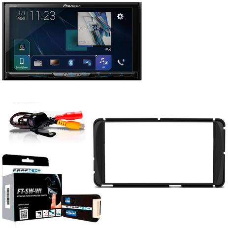 Central Multimídia Toyota Etios 2012 A 2015 com Pioneer AVH Z9180TV e Câmera De Ré Menor preço em Central Multimídia Toyota Etios 2012 A 2015 com Pioneer AVH Z9180TV e Câmera De Ré