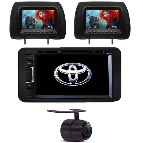 Central Multimídia Toyota Etios 2018 2019 + par de encosto na cor preta - Hetzer Menor preço em Central Multimídia Toyota Etios 2018 2019 + par de encosto na cor preta - Hetzer