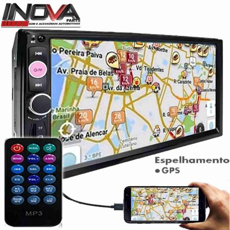 Central Multimídia Universal TELA DE 7” Mp5 2din Espelhamento Android - Tiger Auto Menor preço em Central Multimídia Universal TELA DE 7” Mp5 2din Espelhamento Android - Tiger Auto