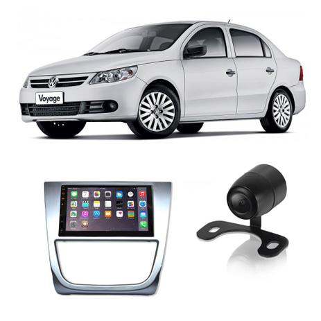 Central Multimídia Volkswagen Voyage G5 2008 a 2012 7 Polegadas MP5 USB Bluetooth Espelhamento iOS Android + Câmera de Ré - Gold Menor preço em Central Multimídia Volkswagen Voyage G5 2008 a 2012 7 Polegadas MP5 USB Bluetooth Espelhamento iOS Android + Câmera de Ré - Gold