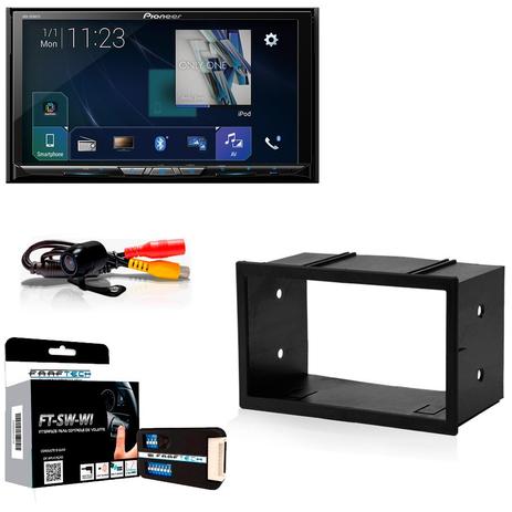 Central Multimídia VW Fox 2009 a 2013 com Pioneer AVH Z9180TV e Câmera De Ré Menor preço em Central Multimídia VW Fox 2009 a 2013 com Pioneer AVH Z9180TV e Câmera De Ré