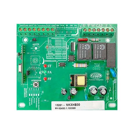 Central Placa de Comando Para Portão Eletrônico Motor 433MHZ Rossi Kxhb30 Menor preço em Central Placa de Comando Para Portão Eletrônico Motor 433MHZ Rossi Kxhb30