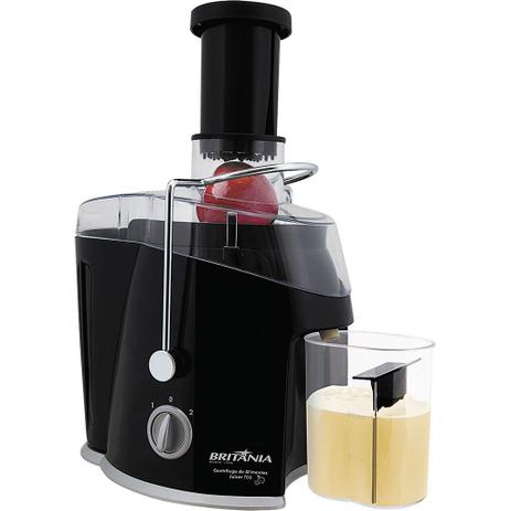 Centrífuga 400W com 2 Velocidades Britânia Juicer 700 Preta 127V Menor preço em Centrífuga 400W com 2 Velocidades Britânia Juicer 700 Preta 127V