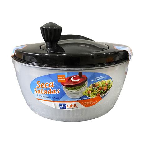 Centrífuga De Salada Secador Verduras Manual 4 Litros - Baitashop Menor preço em Centrífuga De Salada Secador Verduras Manual 4 Litros - Baitashop