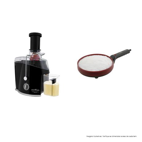 Centrífuga Juicer+Crepioca 3em1 -Conjunto Fit Britânia Menor preço em Centrífuga Juicer+Crepioca 3em1 -Conjunto Fit Britânia